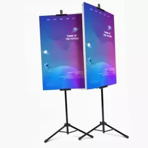 입간판 거치대 조립식 조절형 메뉴판 포스터 스탠드 안내판 스틸 매장 게시판 미끄럼 진열대 전시용