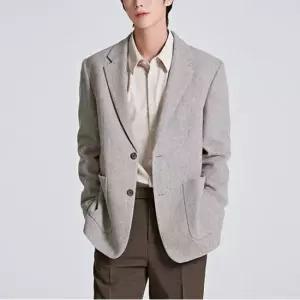 스파오 울블렌드 블레이저 SPJKC4TM01-T)