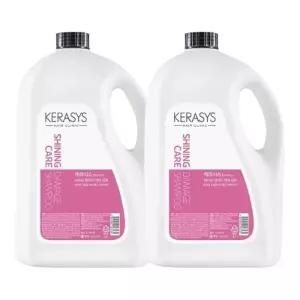 케라시스 샤이닝 데미지 케어 샴푸 4L X 2개 대용량 향기로운 윤기있는 머릿결 헤어케어