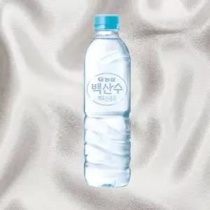 백산수생수 무라벨생수 깨끗한물 500ml 40개