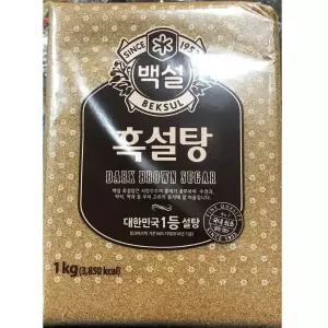 대량흑설탕 1K X16 업소 황설탕 약식 약밥 갈색설탕