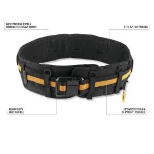 TOUGHBUILT TB-CT-41P 패딩 벨트 헤비 듀티 버클/등 지원 더 넓고 두꺼운 작업 전동 공구 액세서리