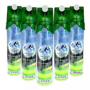 휴대용산소 통 816mlx5캔 호흡기 산소캔 공급 순수 통스프레이vwx628
