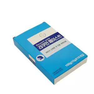 쥐약 바이엘 라쿠민 페이스트100g 쥐그릇5개 강력한 살서제 퇴치 제거 제 끈끈이 쥐포수 쥐타운
