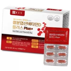 돈스텔 철분 엽산 비타민D 플러스 어린이철분 임산부철분제