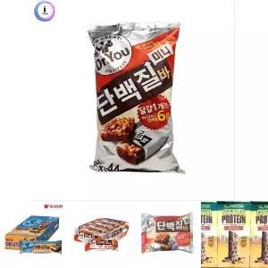 (약 44개입) 닥터유 단백질바 미니/에너지/고단백/단백질/대용량/가정용/프로틴/간식용/개별포장/고함량