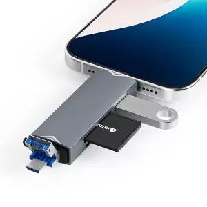 아이엠듀 USB 3.0 SD카드리더기 TYPE-C 멀티 메모리 OTG 리더기