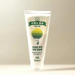 순둥이 꿀곰 제모크림 왁싱로션 200ml 1개