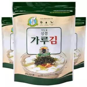 지도표 성경김 재래식 김가루 가루김 70g x 5봉