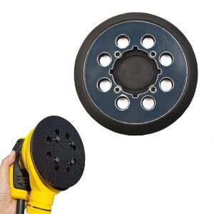 1개 샌딩 디스크 5인치 125mm 8홀 훅앤루프 패드 백킹 DWE6423용 N329079 샌더 연마 도구용