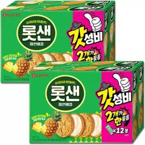 롯데샌드 파인애플 315gX4개 (24봉)