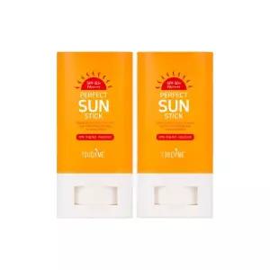 터치미 퍼펙트 대용량 썬스틱 톤업 선크림 SPF50+ PA++++ 20g 2개