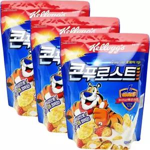 콘푸로스트 시리얼 600g x 3봉 /콘프레이크