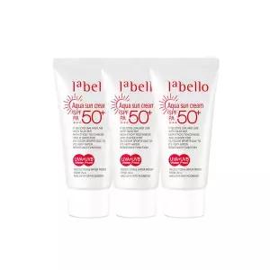 (스타배송행사) 아쿠아 선크림 썬크림 2개+1개더 / SPF50+ PA+++ 50ml 워터프루프 자외선차단 기능성