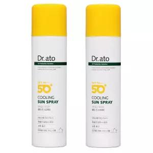 닥터아토 초저자극 쿨링 SPF50+ 썬스프레이 선 스프레이 150ml x 2