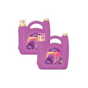 아우라 생화캡슐 초고농축 대용량 섬유유연제 5.5L 자스민머스크 2개