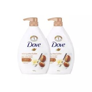 도브 바디워시 대용량 바디클렌져 시어버터 1000ml 2개