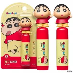 [아텍스]짱구 캐릭터 립케어 2개입 어린이 키즈 립밤 짱구는못말려 4.5g