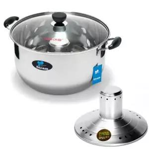 [텐바이텐]키친아트 스텐 스팀 빨래솥/빨래삶는냄비 34cm_(3026960)