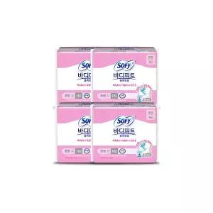쏘피 바디피트 볼록맞춤 중형 16P x4