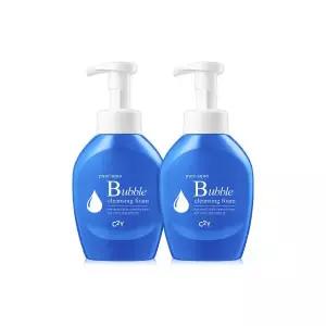 퓨어 아쿠아 버블 클렌징폼 대용량 폼클렌징 500ml 2개
