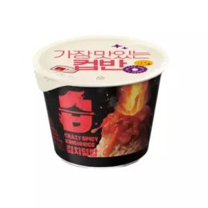햇반 컵반 습 김치덮밥 252g 6개 화끈한 매운맛 든든한 한끼