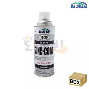 도깨비-[IS-4430]일신 징크코트 N-30 420ml (아연도금코팅제/아연도금방청제/도금스프레이) 박스판매