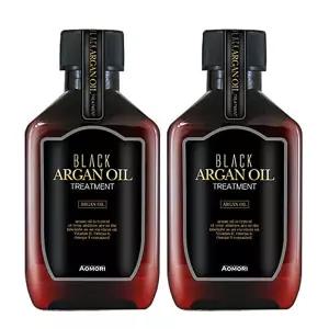 아오모리 블랙 아르간오일 트리트먼트120ml (2개)+펌프