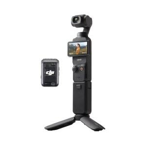 DJI 오스모 포켓 3 크리에이터 콤보, 1인치 CMOS, 4K / 120fps Vlog 카메라, 3축 안정화, 얼굴/물체 추적, 선명한 사운드를 위한 마이크 , YouTube용 디지털 Vlog 카메라