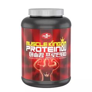 원데이뉴트리션 머슬킹프로틴80 헬스 보충제