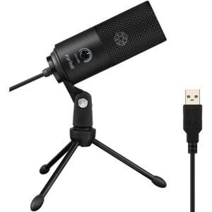 FIFINE USB 마이크 노트북 스트리밍 카디오이드 YouTube 방송 K669B 또는 MAC 해설 녹음 음성 금속 비디오 콘덴서 및 스튜디오 Windows용 보컬