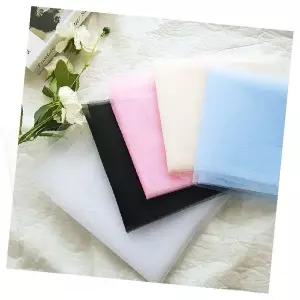 망사천 기본 망사 원단 DIY 의류 드레스천 투명 메시 원단 의류제작
