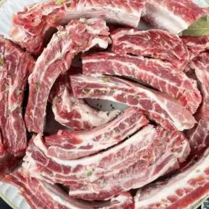 국내산 한돈 돼지 등갈비 1kg 10-15대