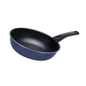 인덕션 궁중팬 30CM 블루 인덕션프라이팬 튀김팬