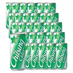 (190ml x 30개) 롯데 칠성 사이다/음료/소다/탕비실/탄산/가정/과일/탄/산음료/과즙/음료수/뚱캔/맛있는