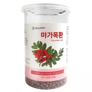 [이지커머스]헬로우그린 국산 마가목환 200g(통) 건강환 건강정 마가목열매환 마가목껍질환 우슬환