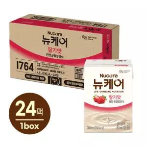 (본사직영) 뉴케어 딸기맛 (200mlx24팩), 1박스