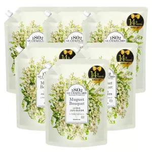르샤트라 섬유유연제 뮤게부케향 1.6L 6입 (BOX)