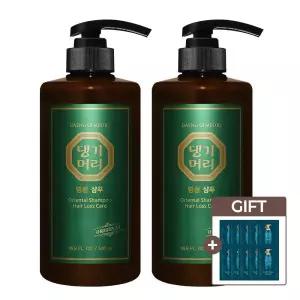 댕기머리 오리지널 명품 샴푸 (초특가행사) 500ml 2개+샴푸10매 / 전통 오리지널 한방 탈모샴푸
