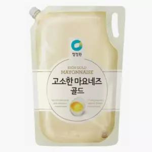 청정원 고소한 마요네즈(스파우트) 샐러드 샌드위치 드레싱 만능소스 업소용 3.2kg