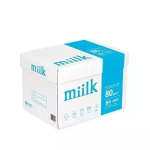 밀크 B4 복사용지 B4용지 복사지 80g 2500매 1박스 SAMU(S)