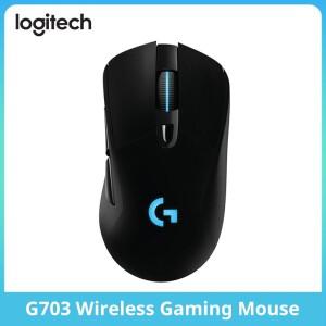 로지텍 G703hero Esports 치킨 먹기 매크로 RGB 백라이트 컴퓨터 게임, Lol/cf 무선 충전 마우스