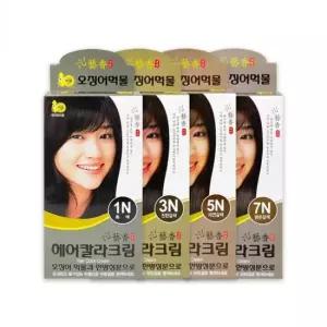 먹물 염모제 새치커버 오징어 먹물 새치 새치머리염색약 예향염색약 염색 오징어염색약