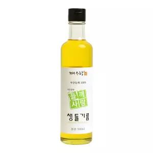 국내산 저온압착 생들기름 국산 들깨 100%