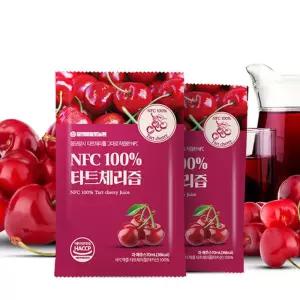 (70ml 100포) NFC 타트체리즙 무첨가 저온착즙 건강즙/교무실/직장인/회사원/에너지/집들이/선물/대용량