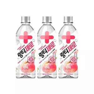 [셀러허브]무료배송 링티제로 복숭아맛 500ml 24개 (S11715511)