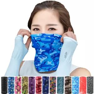 인기 랜덤 스카프 차단 목 두건 야외 멀티 쿨 넥워머 토시 비니 트렌드 팔 자전거 자외선 마스크