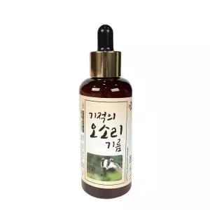 국오소리농장 기적의 오소리기름 오일 100ml 국내산 직접 사육 및 생산