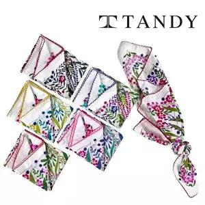 [탠디][탠디] TANDY 엘더레이스 손수건 스카프