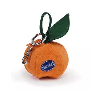 바쿠백 BAGGU 만다린 참 키링 열쇠고리 Orange